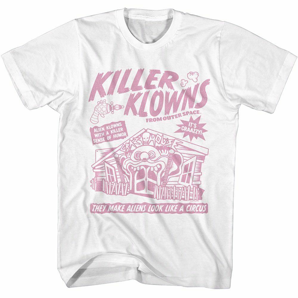 

Killer Klowns From Outer Space Klown Flyer White Adult T-Shirt 2XL
