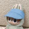 Doll Cap for Dollhouse Miniature 17cm Labubu Color Match Hat Kawaii Cute Doll Accessories Kids Girls Toys