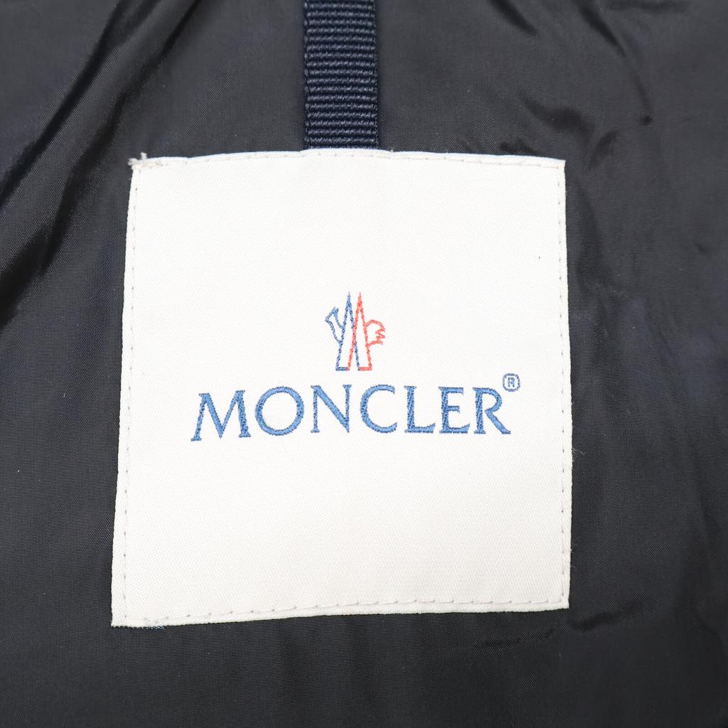 Moncler [Krajowy regularny] NIGER kurtka puchowa z kapturem płaszcz 0 czarnyUżywany