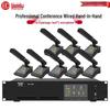 HuiDu QH-9600 Wired Hand-in-Hand Conference Microphone System (CN Version)