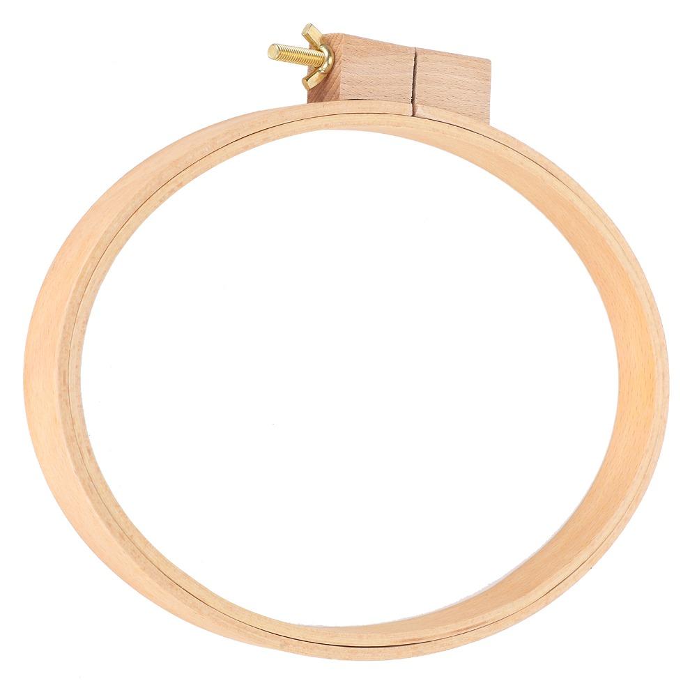 Wide Wooden Frame Embroidery Hoop Universal Clamp Wood Embroidery Hoop  Desktop Craft