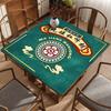 Mahjong Table Mat Poker Domino Mahjong Tile Karetní desková hra Protiskluzová redukce hluku Square Mah Jongg Table Cover Playmat