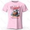 Men's Beach Outings Graphic Short Sleeve T-Shirt Vintage Printed Tops Tee for Women Summer Casual Sportswear