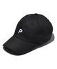 PAPERBOY P Logo Ball Cap - Black