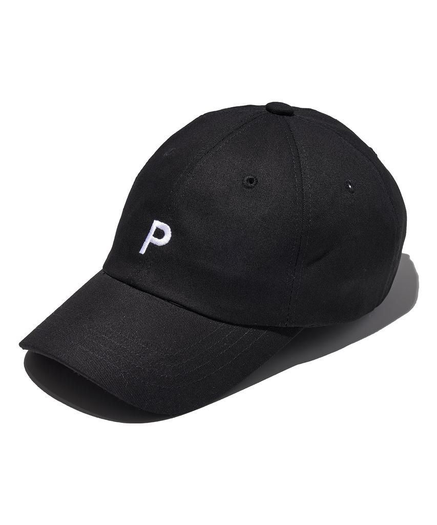 PAPERBOY P Logo Ball Cap - Black