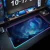 Fantasy Cave Mouse Pad RGB Gaming Mousepad Big LED Pad PC Desk Mat Luminous Mouse Pad Large Keyboard Mats Table Rug With Backlit