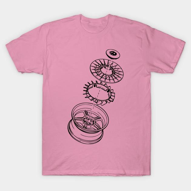 Dámské tričko M System Harajuku potisk Kawaii tričko Léto Krátký rukáv Dámské tričko Top