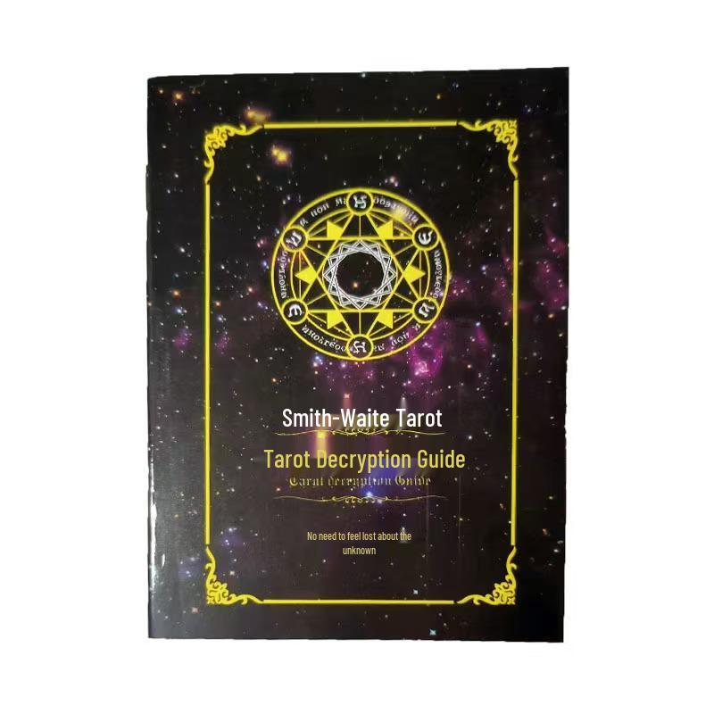 Laser Flash UV Printed Tarot Cards 10.3*6 by Luo - Classic Board Game Deck