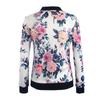 Stylish Women's Casual Floral Long Sleeve Baseball Jacket Coat For Everyday Wear