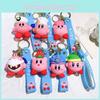 Cute Kirby Keyring Adorable Car Key Accessory And Bag Charm For Couples
