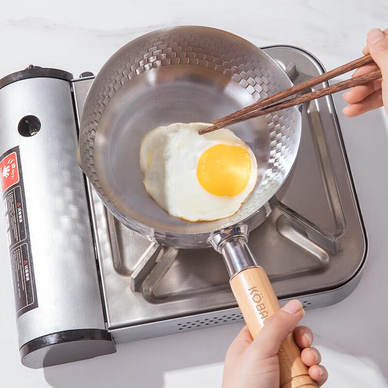 KOBACH 18cm 304 Stainless Steel Non-stick Yukihira Pot
