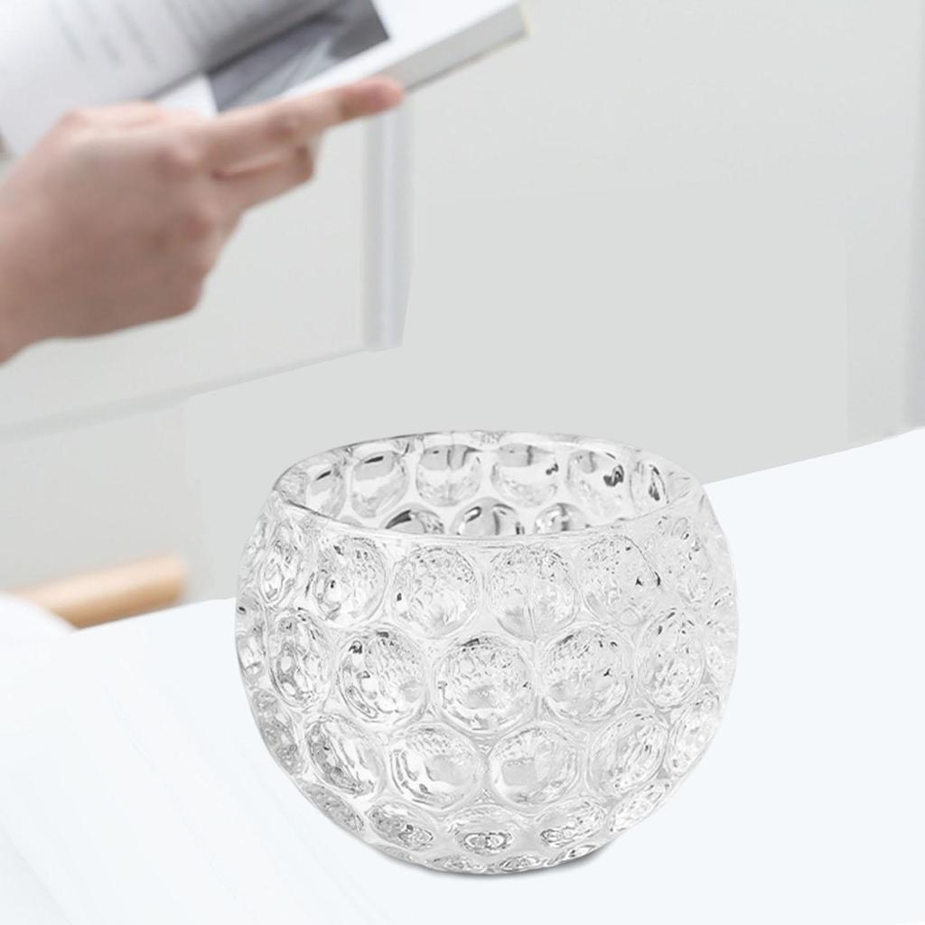 Nordic Glass Candle Holders Decorative Pillar Candle Stands for Birthday Wedding Parties Dinner Table Centerpiece Ornament
