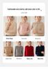 Women's Slim Fit Cable Knit Cashmere Polo Neck Sweater - Autumn/Winter New Style