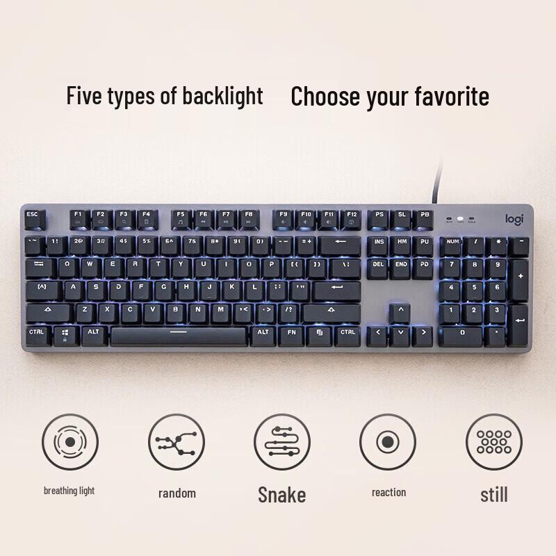 Logitech K845 Kabelgebundene Mechanische Tastatur