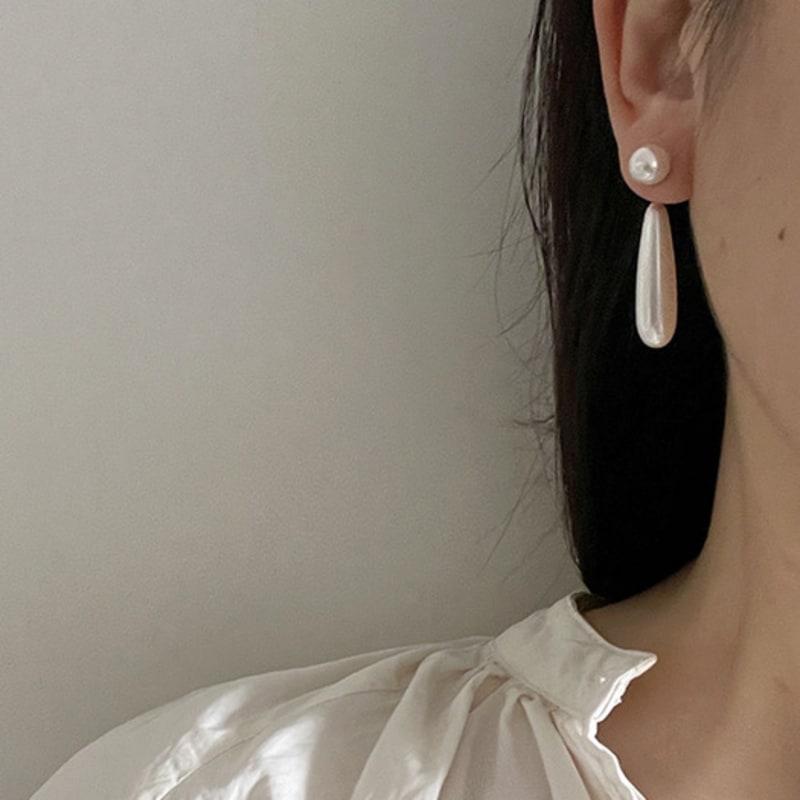 OUI SAY YES! Drop Pearl Earring_ER630
