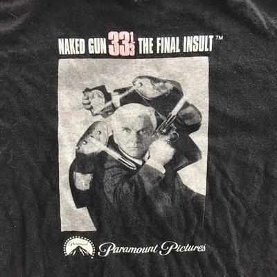 Die nackte Kanone 33 - Der finale Insult Leslie Nielsen Shirt Schwarz Unisex S-5XL 1H0439 Unisex T-Shirt
