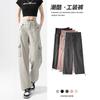 Overalls Women's Spring Thin Parachute Pants Small High Waist Wide Leg Casual Quick-Drying Sports Fitness Pants