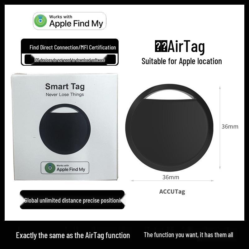 MFI-zertifizierter Bluetooth Anti-Verlust-Tracker für Geldbörsen, Schlüssel, Haustiere, Kinder und ältere Menschen - Kompatibel mit iOS Find My.