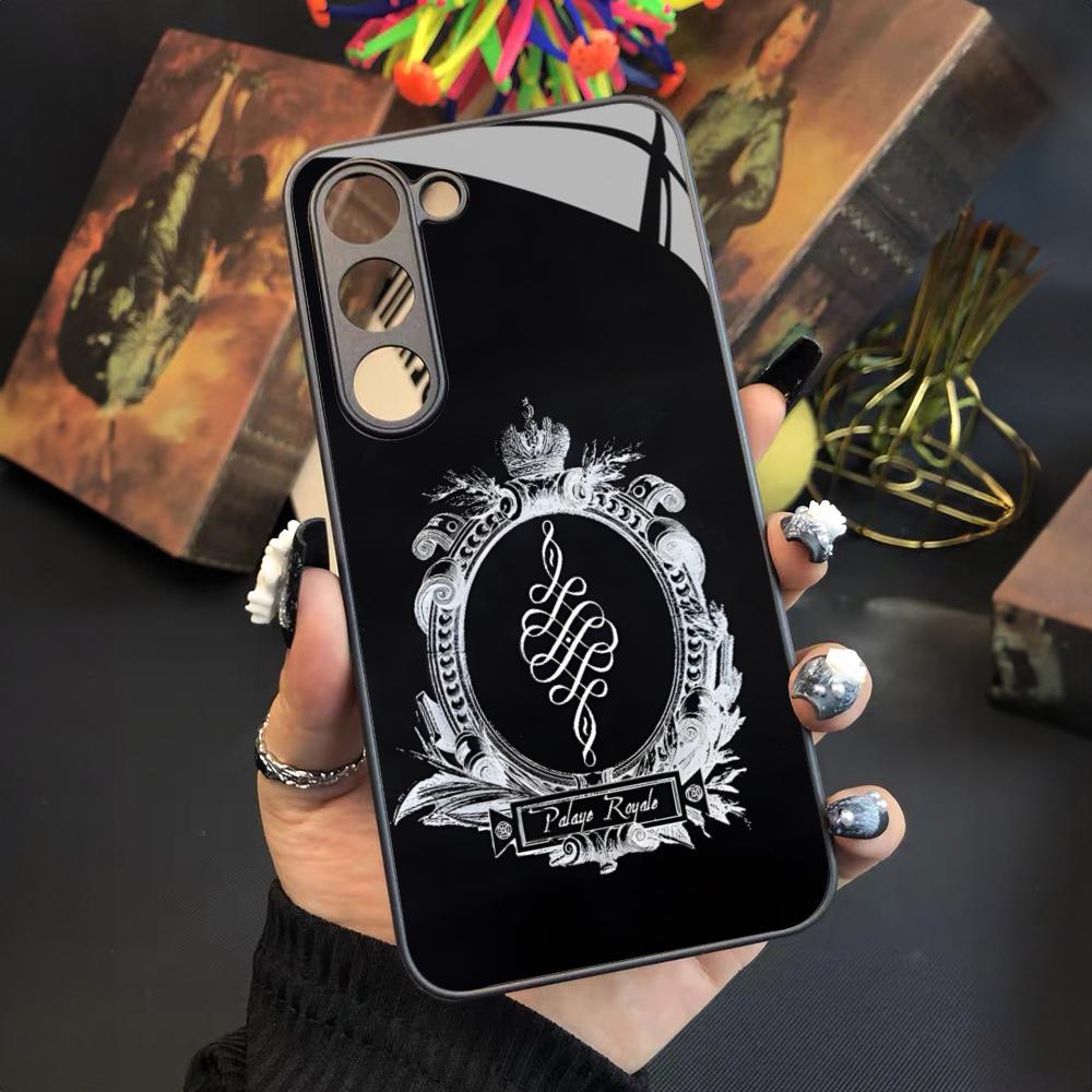 Musik Palaye Royale Handyhülle Für Samsung Galaxy S25 S24 S23 S22 S20 S21 Note20 Ultra Plus Fe Farbige Silberne Hülle