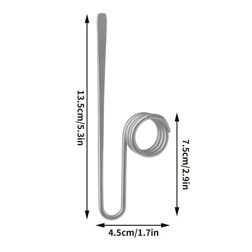 Durable Metal Bookmark Book Holder Ring Shape One-Hand Reading Resistant to Bending Suitable for Books Decoration