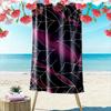 Ethereal Spider Web Dreams Print Beach Towel, Quick Drying, Suitable for Travel, Outdoor Sports, Jogging, the Beach and Swimming, Gift