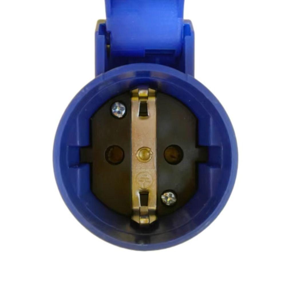 Rewireable EU Male Plug Detachable Socket Adapter 2024 Electric Power Connector