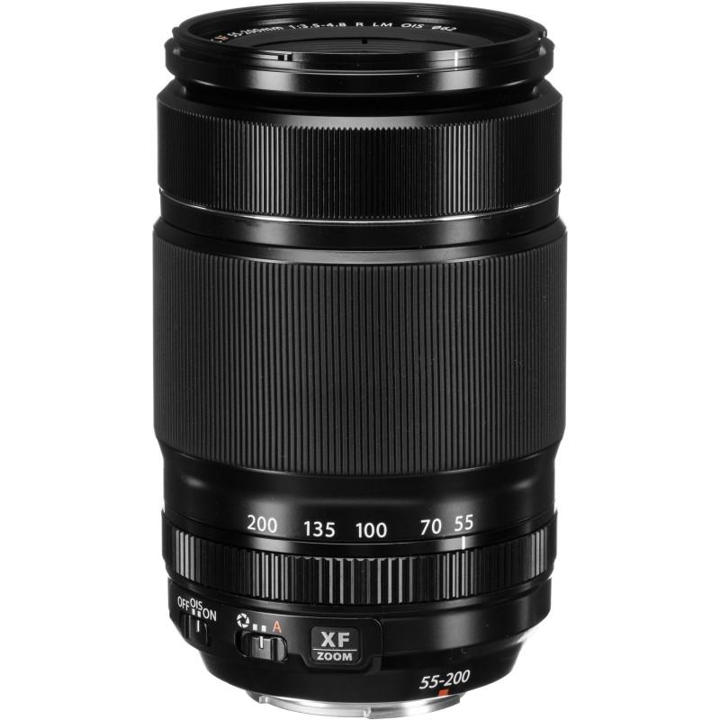Fujifilm XF 55-200 mm camera lens f/3.5-4.8 Black