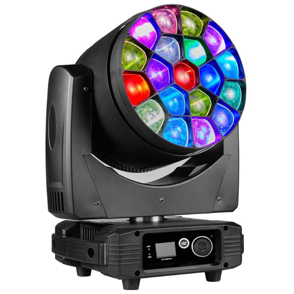 Light4Me Galaxy Mkii Głowica Ruchoma Led Wash Oświetlenie Sceniczne 19X15W Led Rgbw