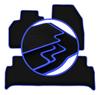 CARLUX-BLUE Car Mats For: Renault Scenic III Minivan (2009-2016)
