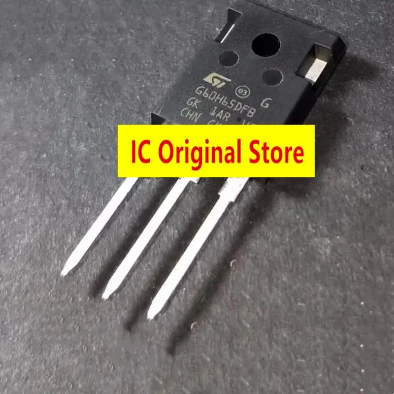 

5PCS G60H65DFB New Original Spot TO-247 IC Triode 650V 60A 60H65 Electronic Integrated Circuit STGWA60H65DFB чорний