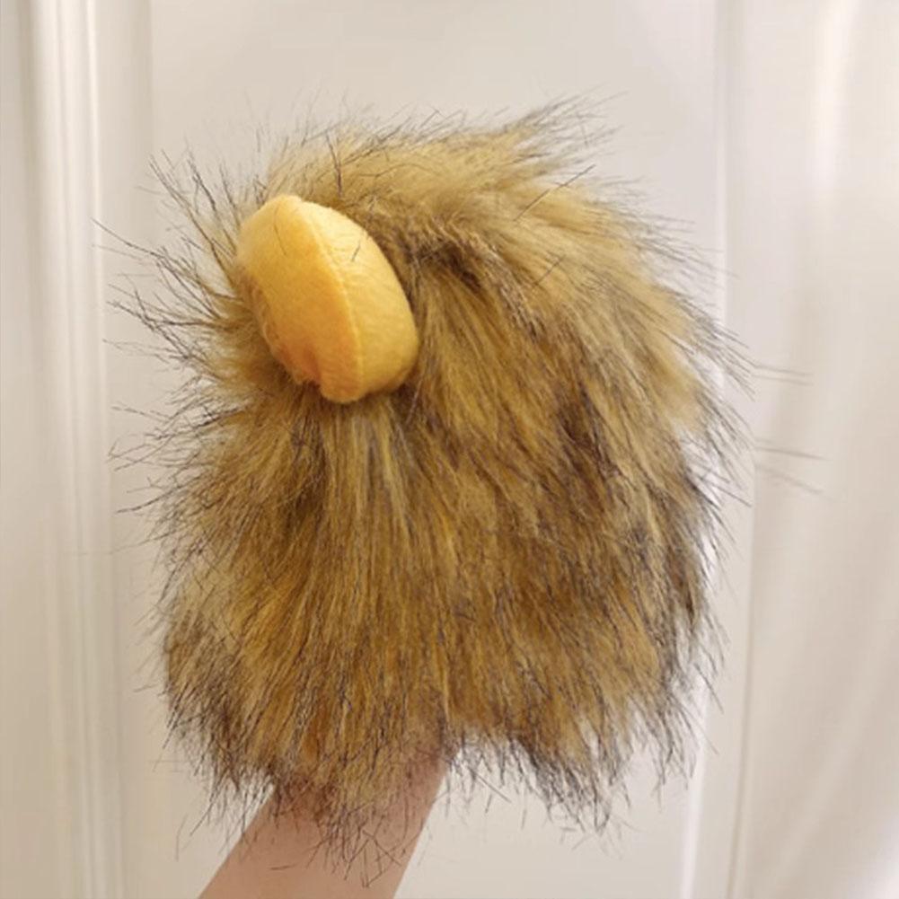 Lion Mane Wig for Cat,Dog and Cat Costume,Funny Pet Hairpiece Cat Costumes Headgear for Halloween Christmas Parties Photo Shoots