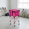 Wheeled Tennis Training Storage Cart Folding with Material