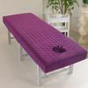 Spa Massage Bedspread Physiotherapy Beauty Salon Bed Fitted Sheet With Face Hole Thicken Elastic Quilted Therapy Bed Cover