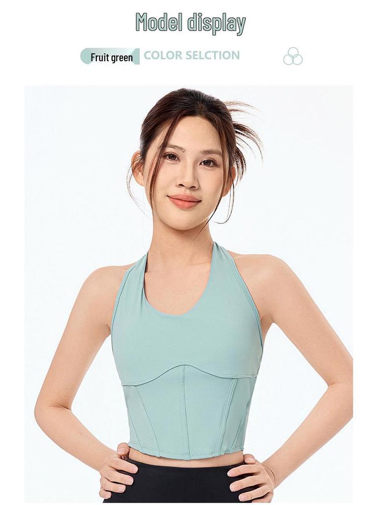 Women's Cross-Border Yoga Wear: Sexy Open Back Fitness Top - Versatile, Stylish Cover-up T-shirt