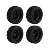 4pcs Short Course Truck Tires 12mm Hex RC Short Course Truck Rubber Wheel for   Slash for HPI