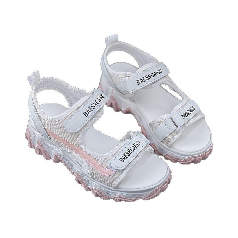Sports Sandals New Summer Platform Student Soft-soled Beach Casual Shoes