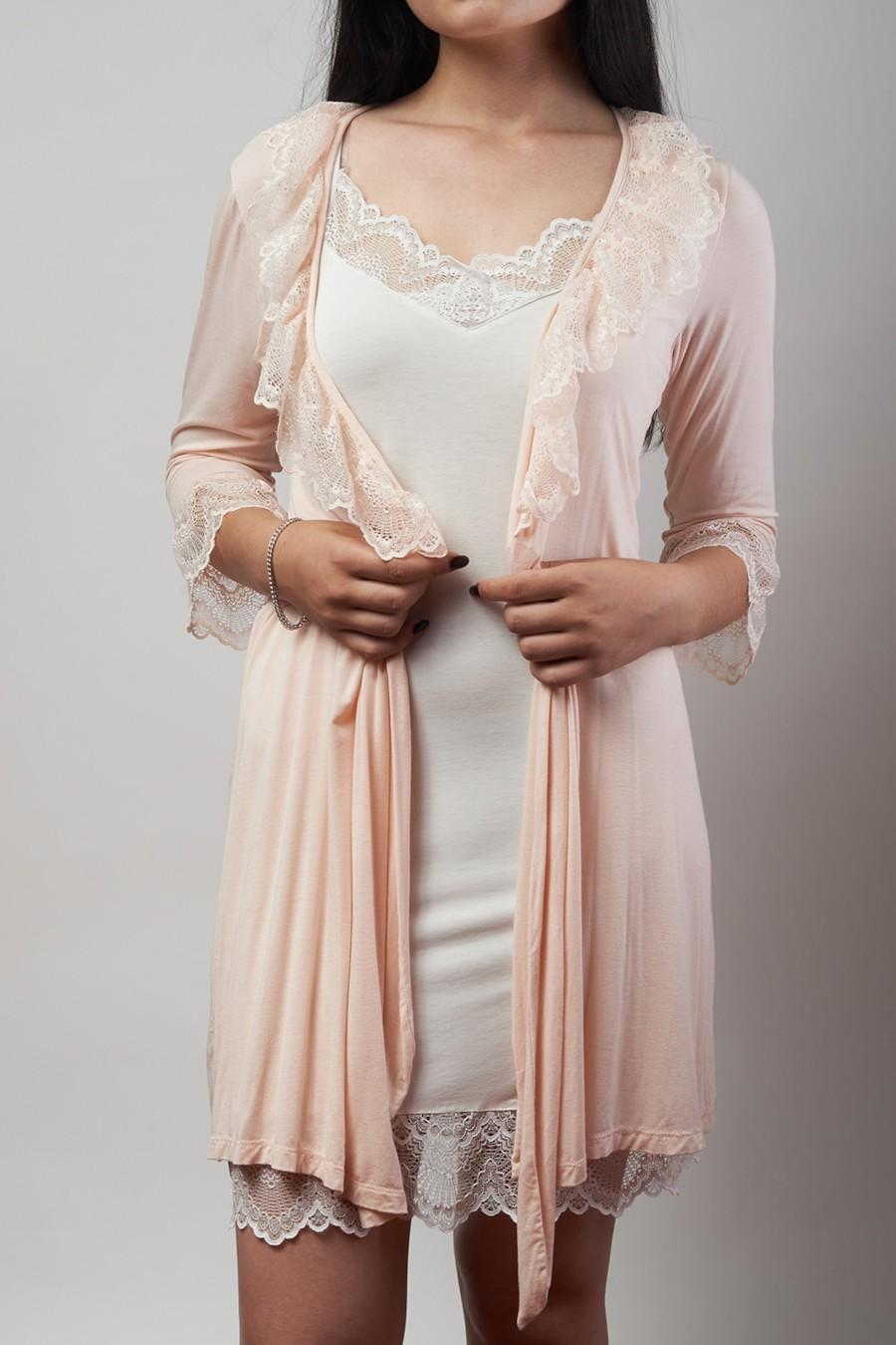 

Халат Effetto (66808) 48(XL) прозорий колір чорний