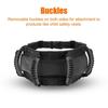 Motorcycle Passenger Handles Adjustable Motorcycle Rear Seat Handle Motorbike Waist Belt Back Seat Handle For Riders Kids Adults