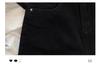 Women's Black High Waist Slimming Wide-Leg Jeans - Autumn 2025