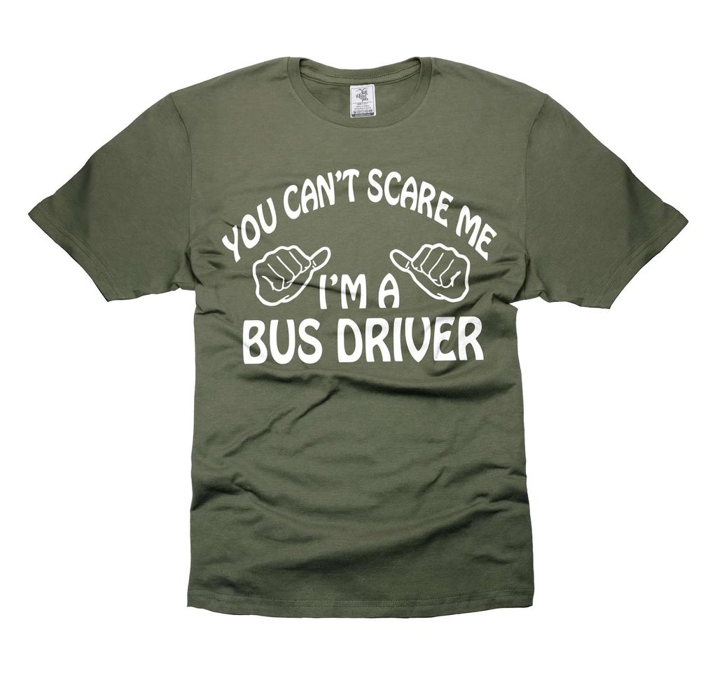 Mens Bus Driver T-shirt Funny Driver Shirts Father's Day Gift Shirt For Men