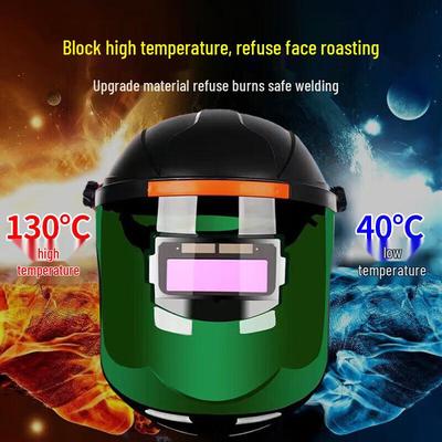 Casque de soudage auto-obscurcissant couleur réelle