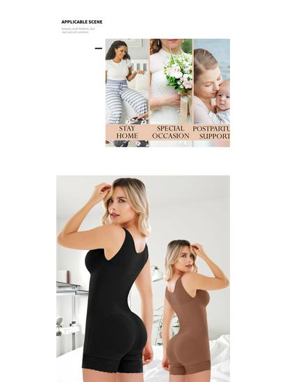 2024 Přeshraniční tvarující body s plným tělem se zipem v rozkroku