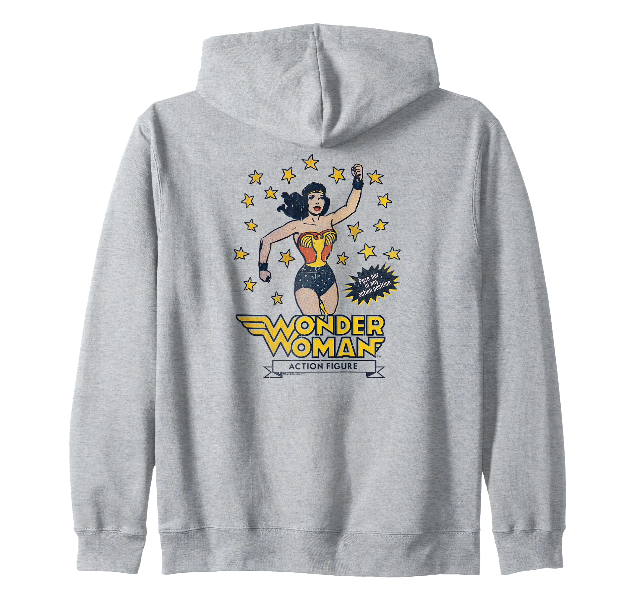 

Wonder Woman Action Figure Zip Hoodie