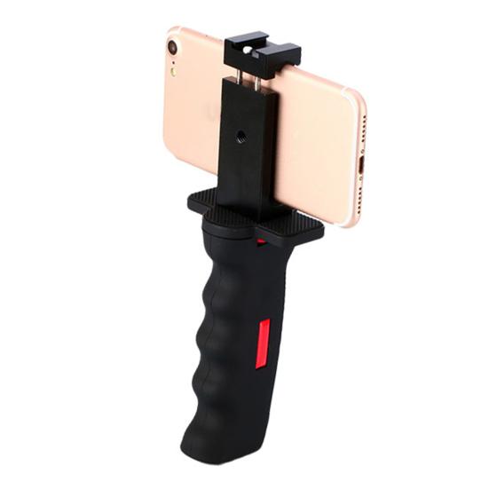 Camera Handle Ergonomic Multifunctional Universal Non-slip Easy Installation Selfie Stick Portable Handheld Phone DSLR Camera Grip Holder for Travel