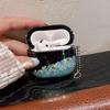 Dynamische leuchtende Treibsand-Kopfhörerhülle für AirPods Pro 3 & Airpods 1 2 3 4 Pro Glitzer schimmernde Funkel Luxus-Schutzhülle