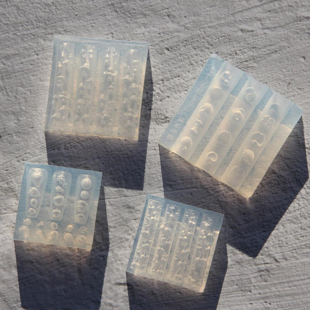 Multifunktionale Nagelform Nagelstylingform Lebensmittelthema Nagelzubehör Formen Geeignet zur Zubehörverbesserung