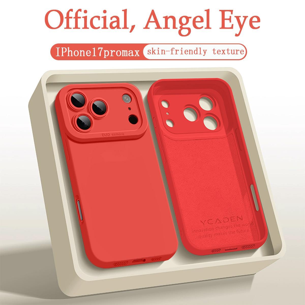 

Original Liquid Silicone Phone Case For iPhone 17 15 Pro Max Soft Case For iPhone 16 14 13 12 Pro Max 17Pro Air Shockproof Cover For iPhone 17Pro Max красный
