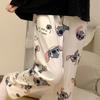Women's Loose Cartoon Pajama Pants for Spring & Autumn - Casual, Airy, and Outdoor-Friendly