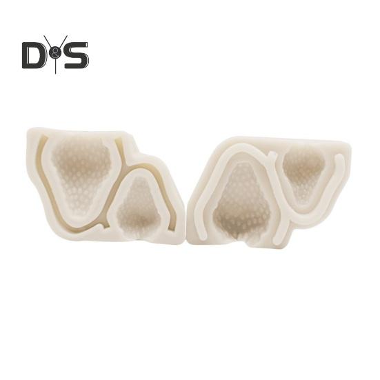 

Форма для торта с антипригарным покрытием, профессиональный инструмент для изготовления «сделай сам», инструмент для выпечки, 3D мини-силиконовая форма для клубники, форма для шоколадной помадки, кухонные принадлежности