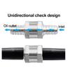 One-way Non-return Check Valve Fuel Water Gas Air Vacuum Aluminum Alloy Petrol Diesel Water Fuel Line Way